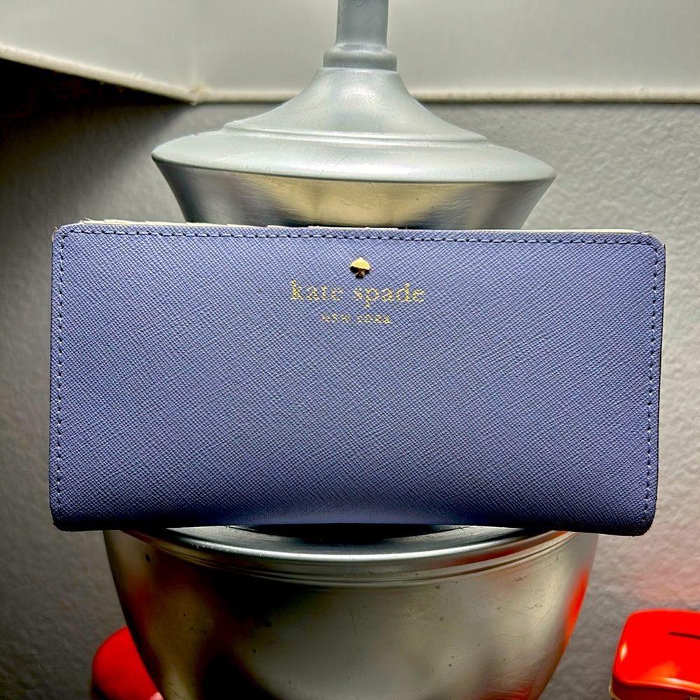 Kate Spade Lavender Snap Wallet